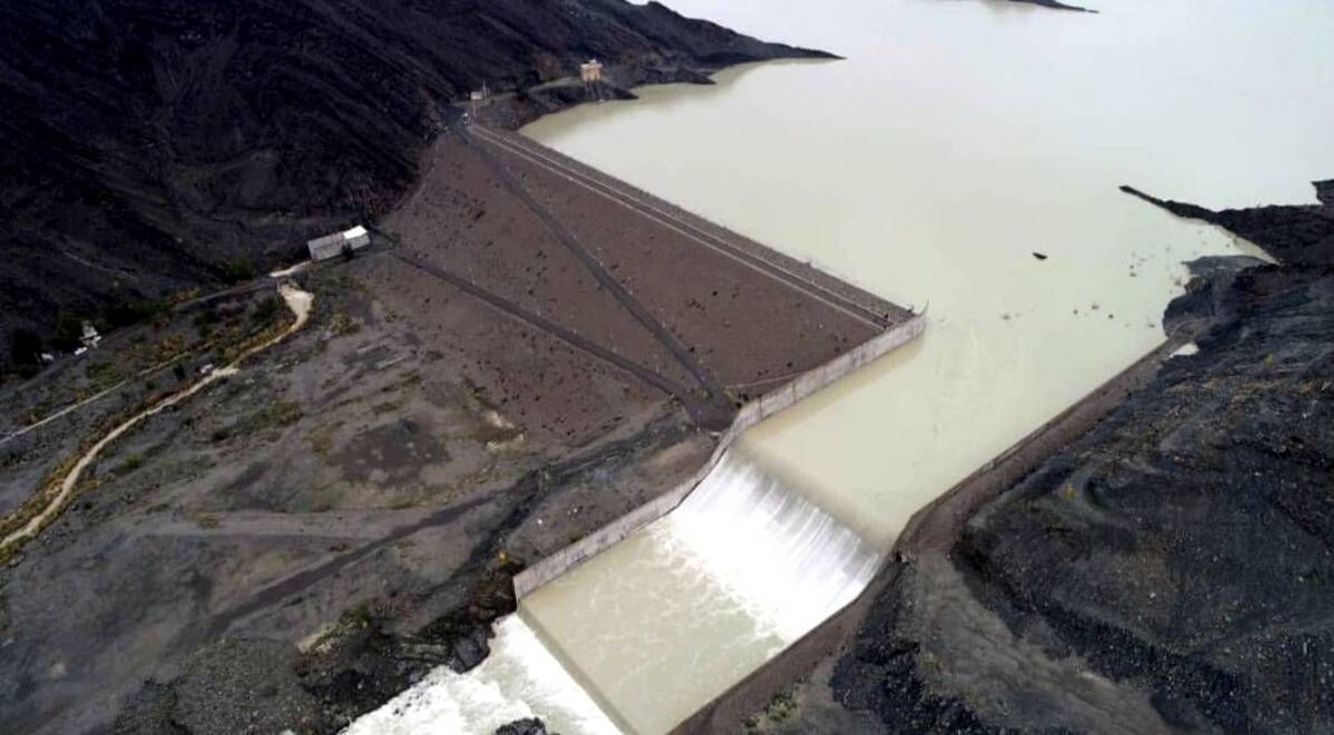 ۱.۵ میلیون متر معکب آب وارد سد خیرآباد سیستان و بلوچستان شد