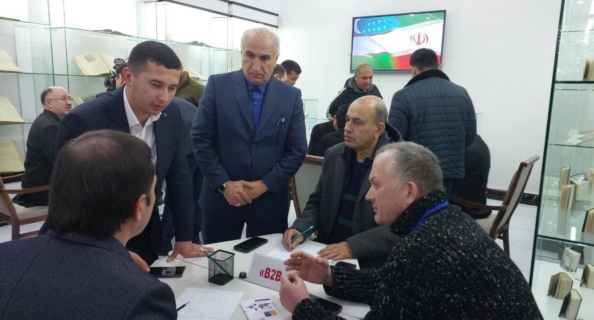 نشست B2B مازندران و استان فرغانه؛ نقطه اتصال مستقیم تجار دو استان