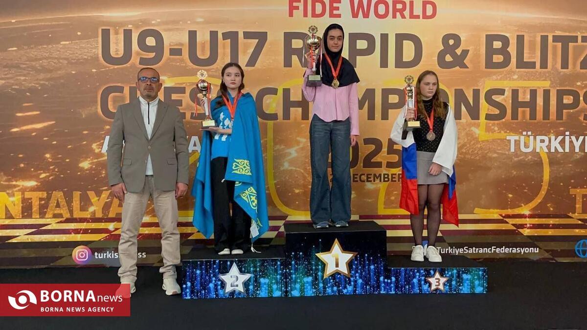 قهرمانی جهان روشا اکبری؛ افتخاری بزرگ برای شطرنج خراسان رضوی