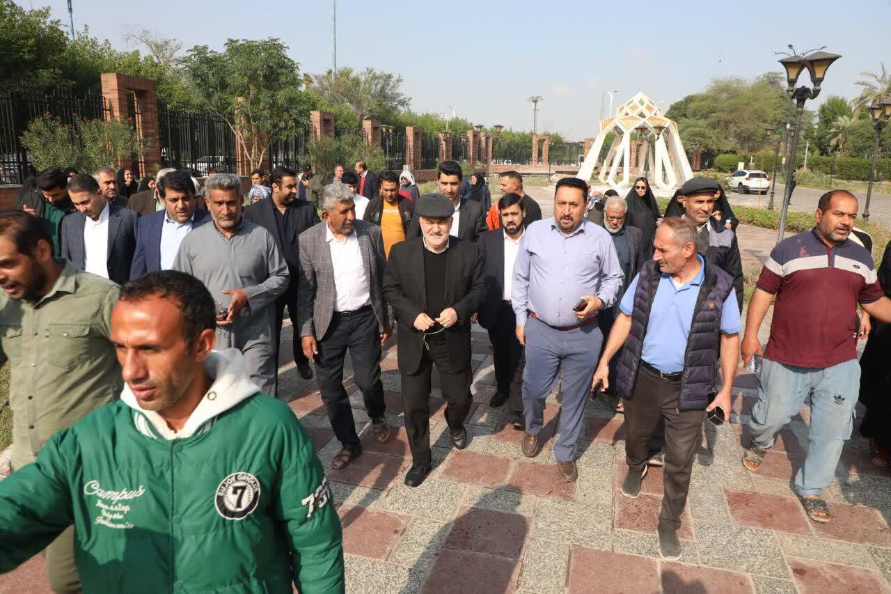 استاندار خوزستان دستور داد: اجرای ۴ اقدام فوری برای رفع مشکل های ملاشیه اهواز