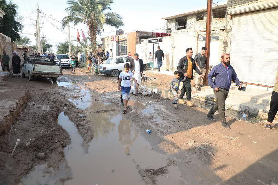 استاندار خوزستان دستور داد: اجرای ۴ اقدام فوری برای رفع مشکل های ملاشیه اهواز