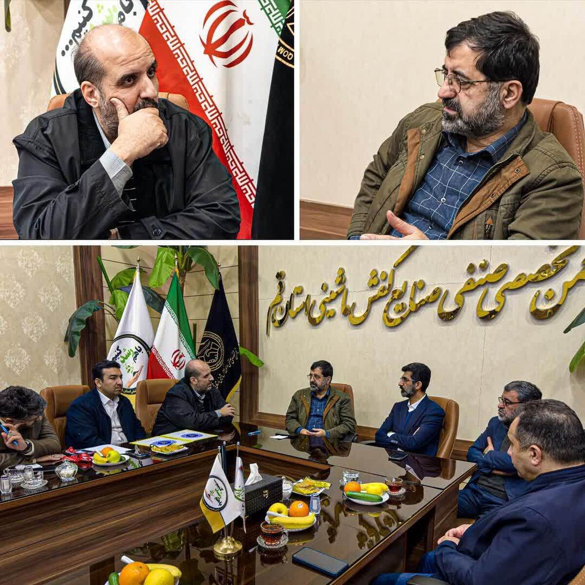 بازدید مهندس بهنام‌جو از انجمن کفش ماشینی قم و بررسی مسائل صنعت کفش