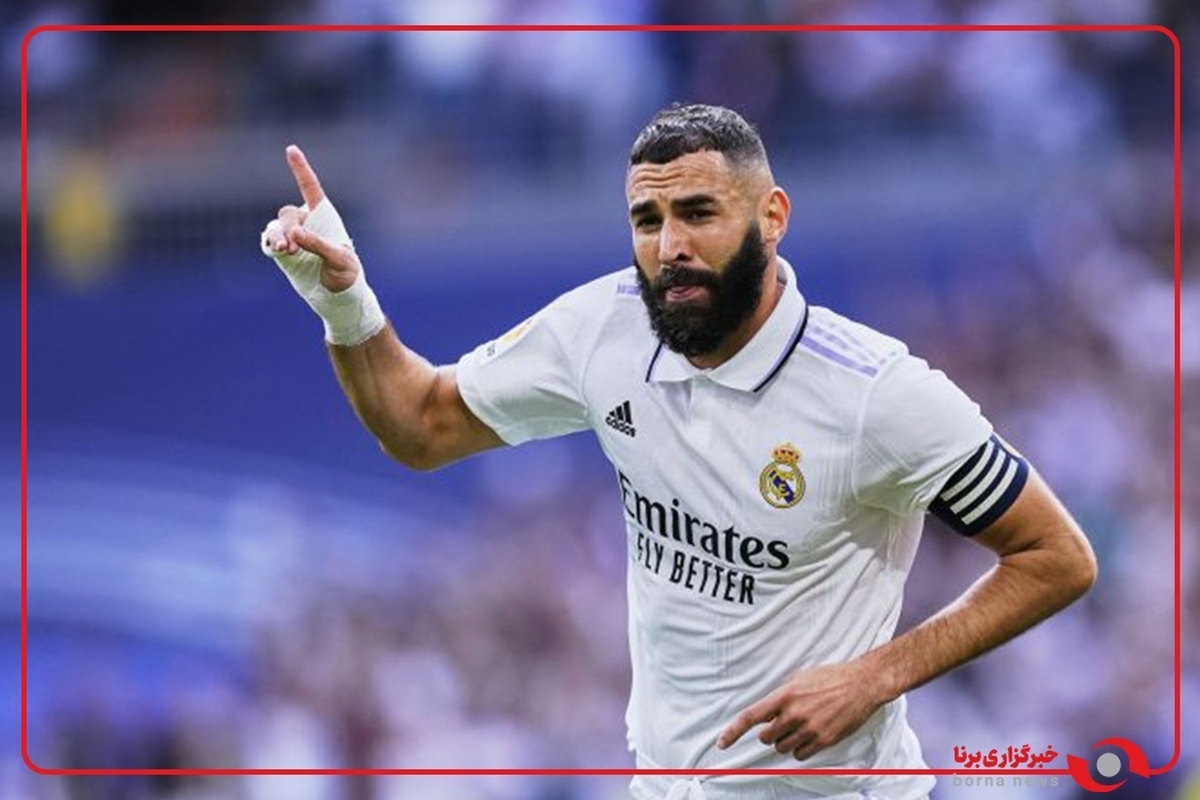 گل کریم بنزما در دیدار الاتحاد عربستان مقابل الدحیل