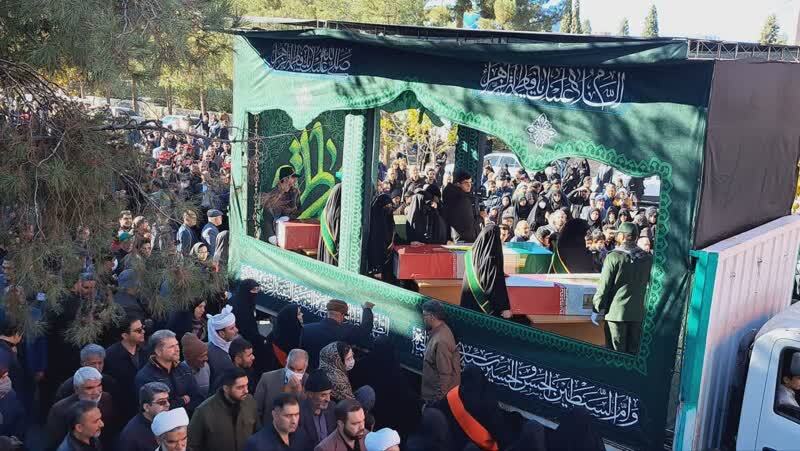 برگزاری آیین تشییع 6 شهید گمنام در خراسان جنوبی برگزاری آیین تشییع 6 شهید گمنام در خراسان جنوبی