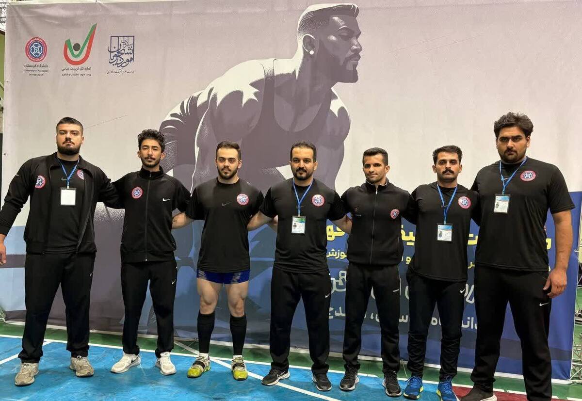 کاپ قهرمانی مسابقات پاورلیفتینگ به ورزشکاران استان کردستان رسید