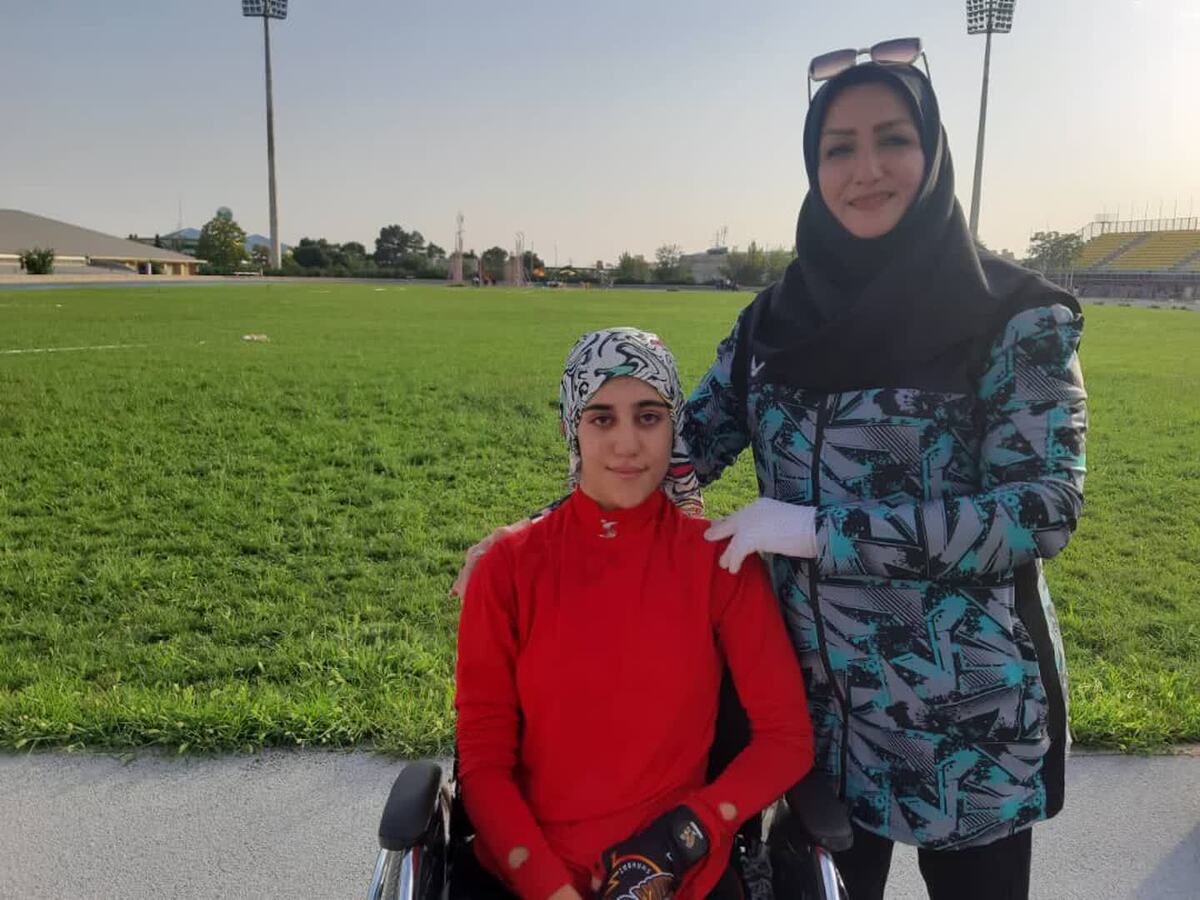 زینب پاکار، مربی لرستانی در کنار هانیه حق‌نظری به مسابقات پاراآسیایی امارات می‌روند