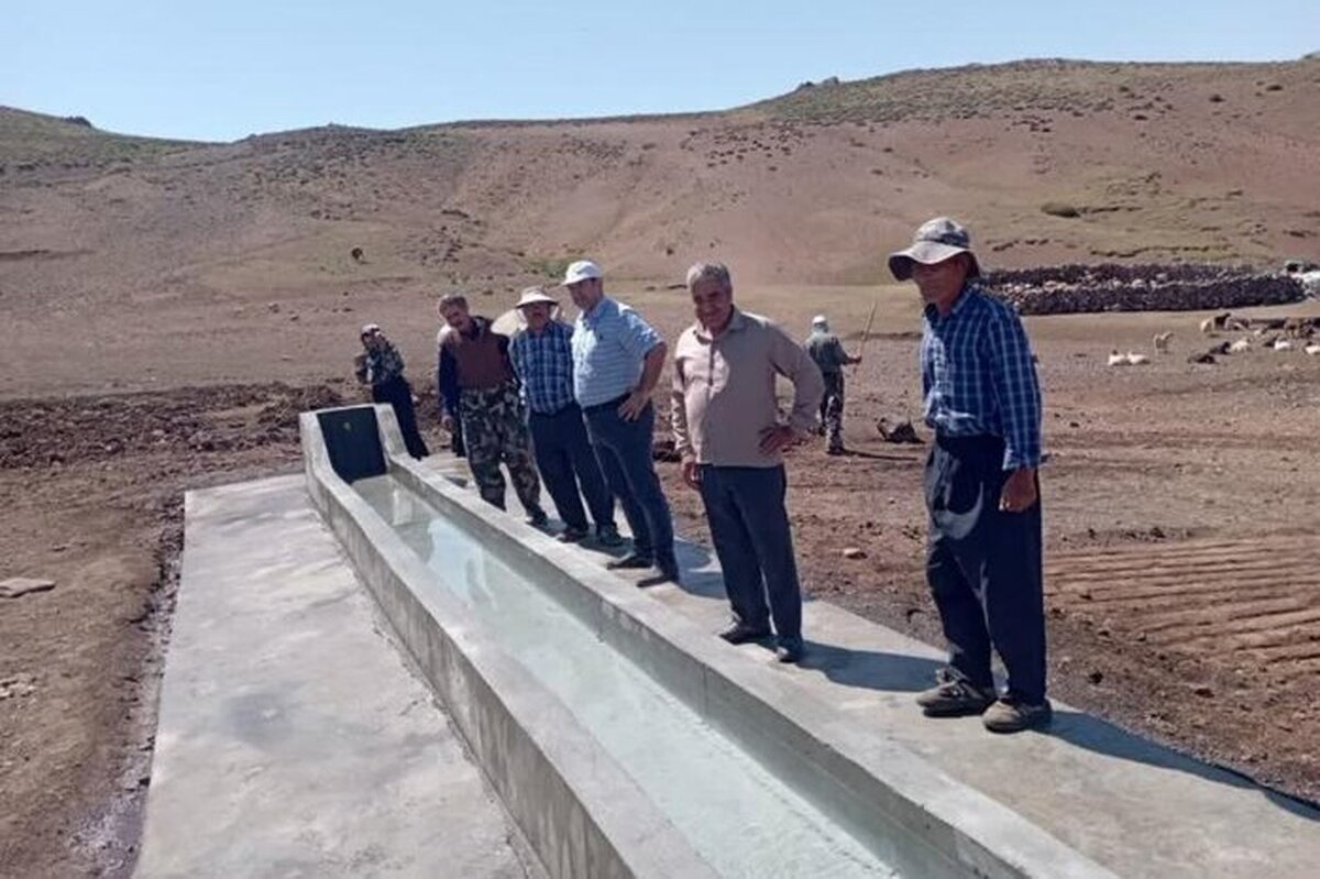 تامین آب شرب پایدار عشایر منطقه زیتک در استان قزوین