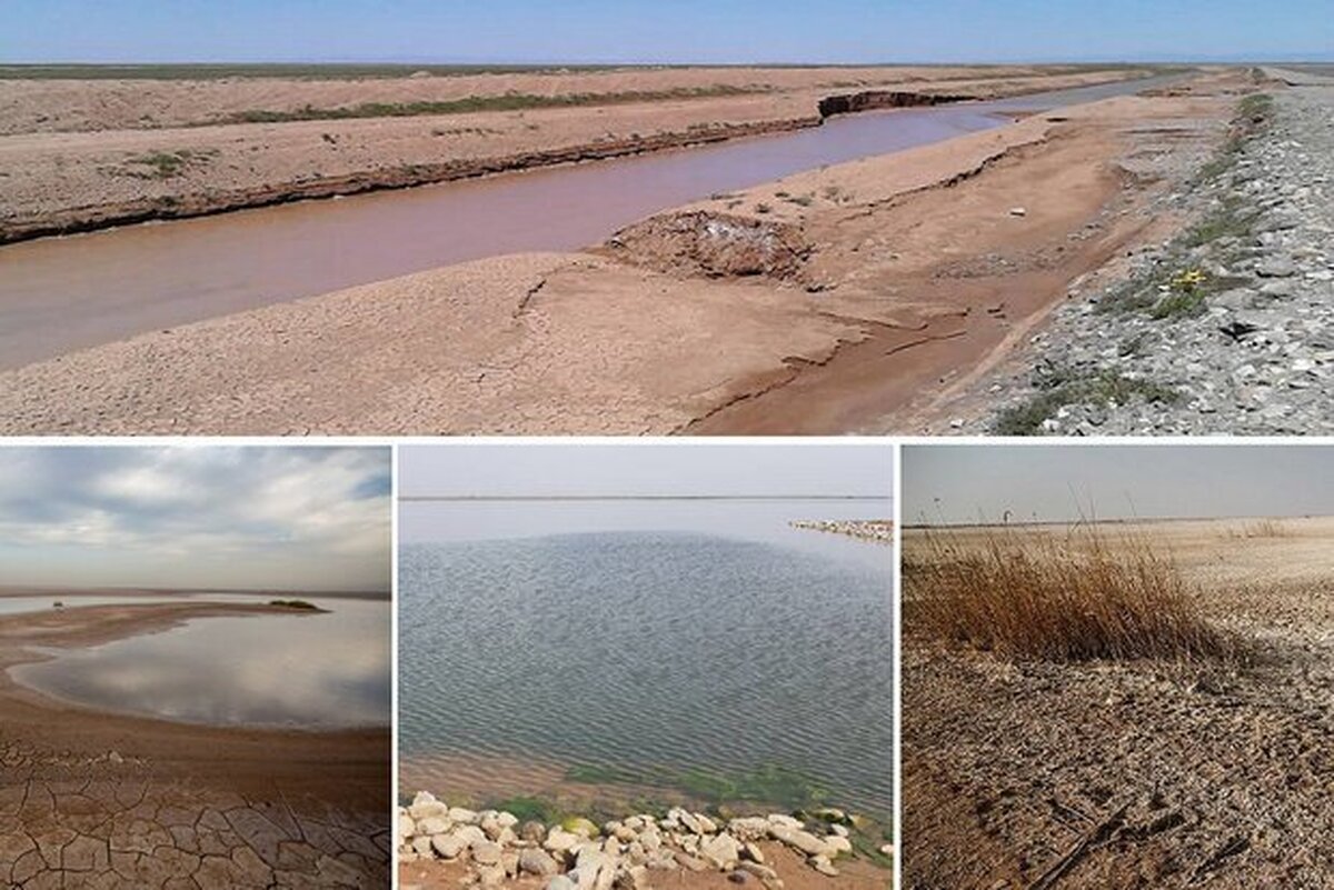تالاب الله‌آباد در وضعیت هشدار/ گرد و غبار تا تهران و البرز حرکت میکند
