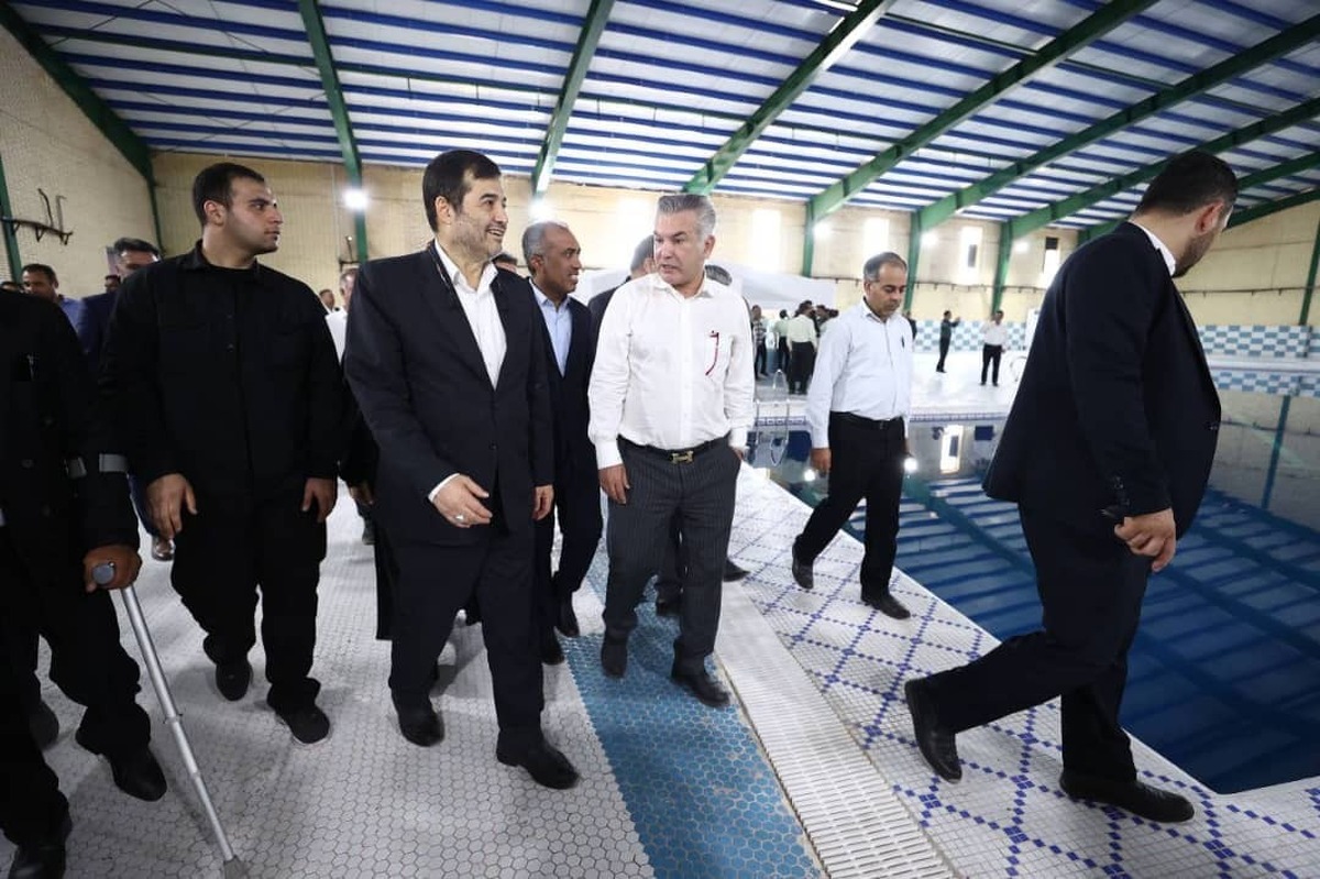 با حضور وزیر ورزش و جوانان از استخر ایران زمین جزیره ابوموسی بهره‌برداری شد