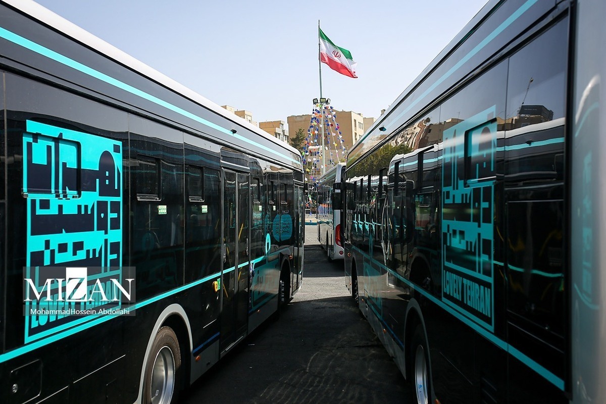 کاهش چشم‌گیر مصرف گازوییل در تهران / ورود ۳۹۰ اتوبوس برقی به ناوگان شرکت واحد تنفس تازه برای هوای پایتخت