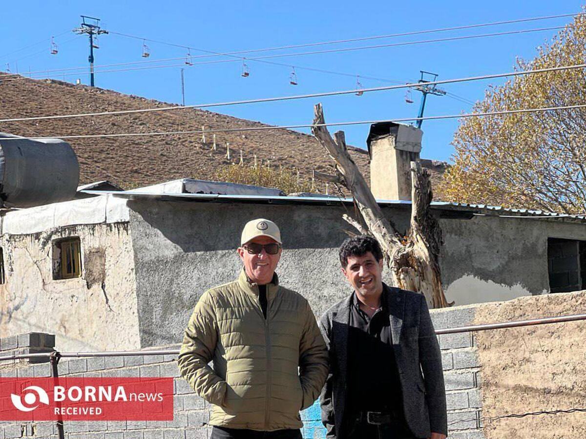 بازدید رئیس هیات اسکی و ورزش های زمستانی استان تهران از پیست اسکی آبعلی