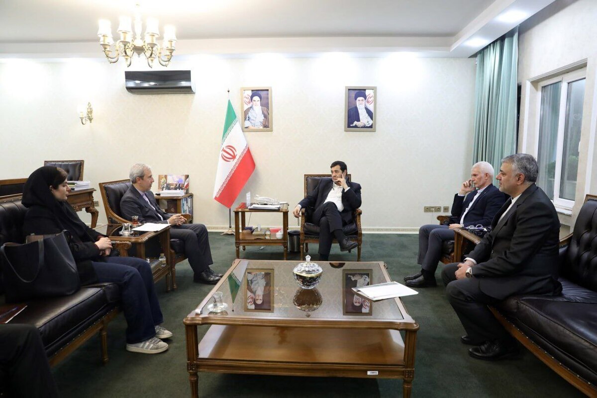 دیدار روسای فدراسیون‌های تنیس روی میز و ورزش‌های آبی با وزیر ورزش