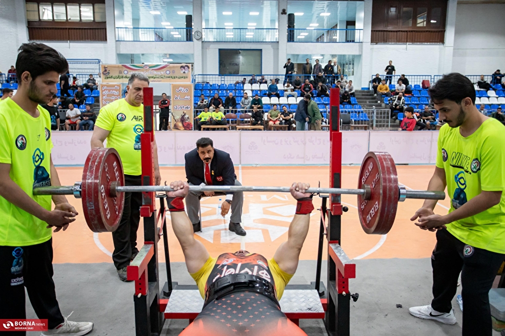 دومین دوره مسابقات آزاد پرس‌سینه کارگران کشور در اراک