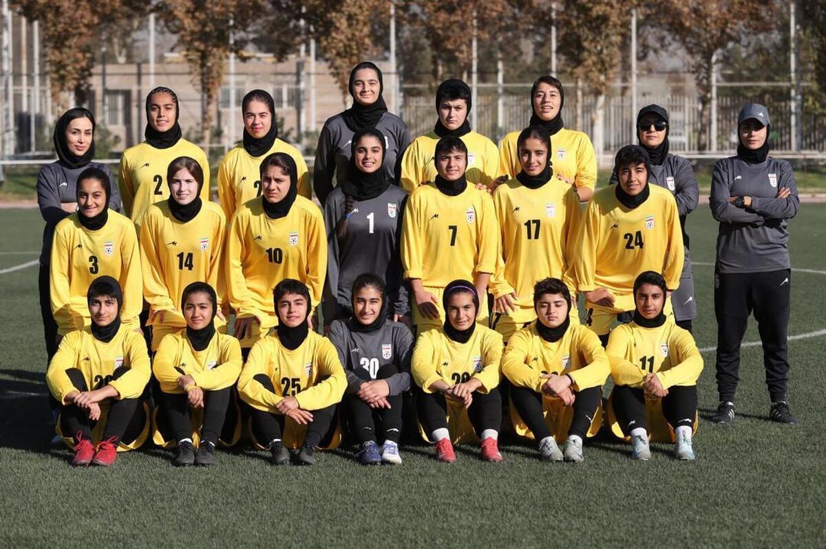 پیروزی ملی پوشان ایران برابر ترکمنستان در تورنمنت زیر 18 سال دختران کافا