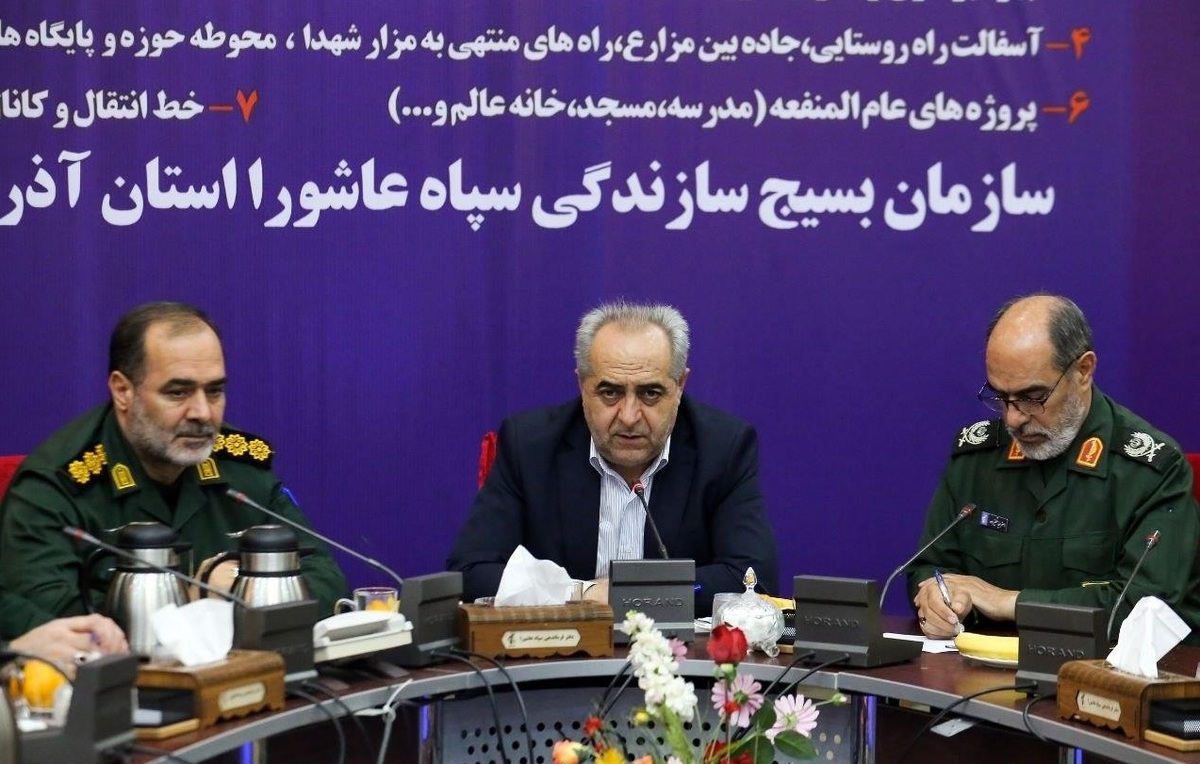 افتتاح ۱۲۵۱ طرح محرومیتزدایی و اقتصاد مقاومتی بسیج با حضور استاندار آذربایجان شرقی