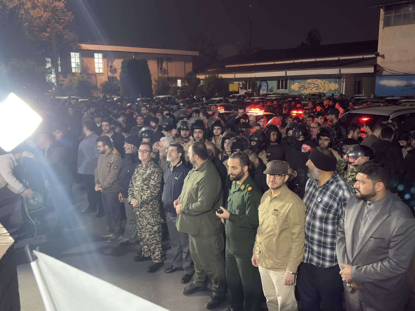 رزمایش امنیتی میعاد رضویون سپاه ناحیه مرکزی رشت