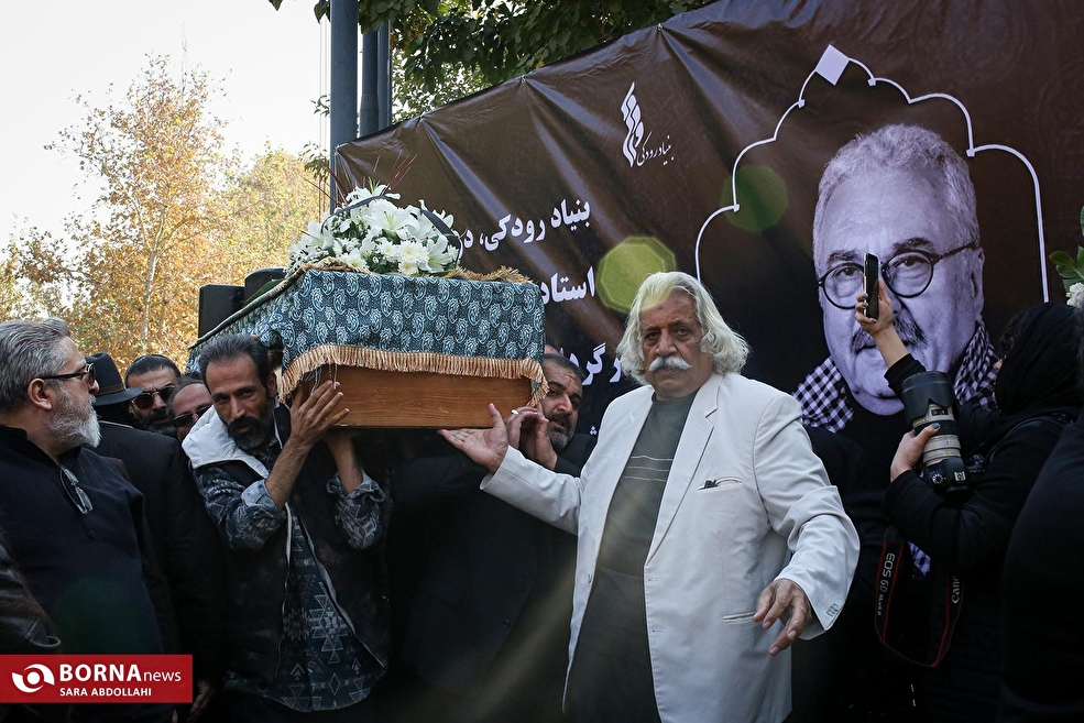 تشییع پیکر هادی مرزبان