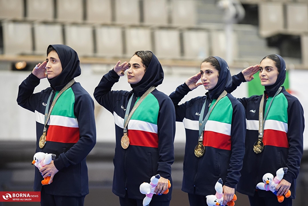 مسابقات کاراته تیمی المپیک ناشنوایان