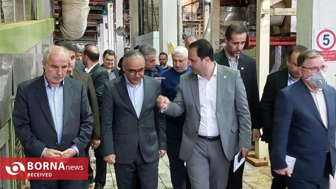 بازدید سرپرست صندوق بازنشستگی کشوری از گیلان و مجتمع دخانیات گیلان