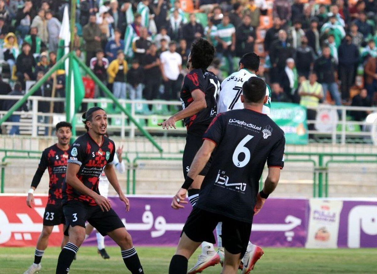 برتری ناپایدار گاندوها و بازگشت خیبر/ امتیازات در فولادشهر تقسیم شد