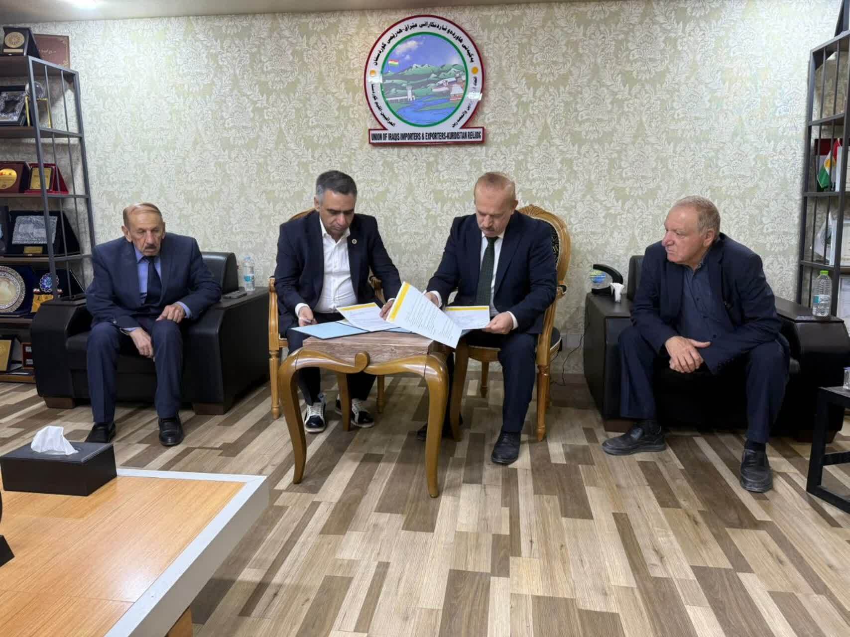 رئیس اتاق بازرگانی قزوین به اقلیم کردستان عراق سفر کرد رئیس اتاق بازرگانی قزوین به اقلیم کردستان عراق سفر کرد