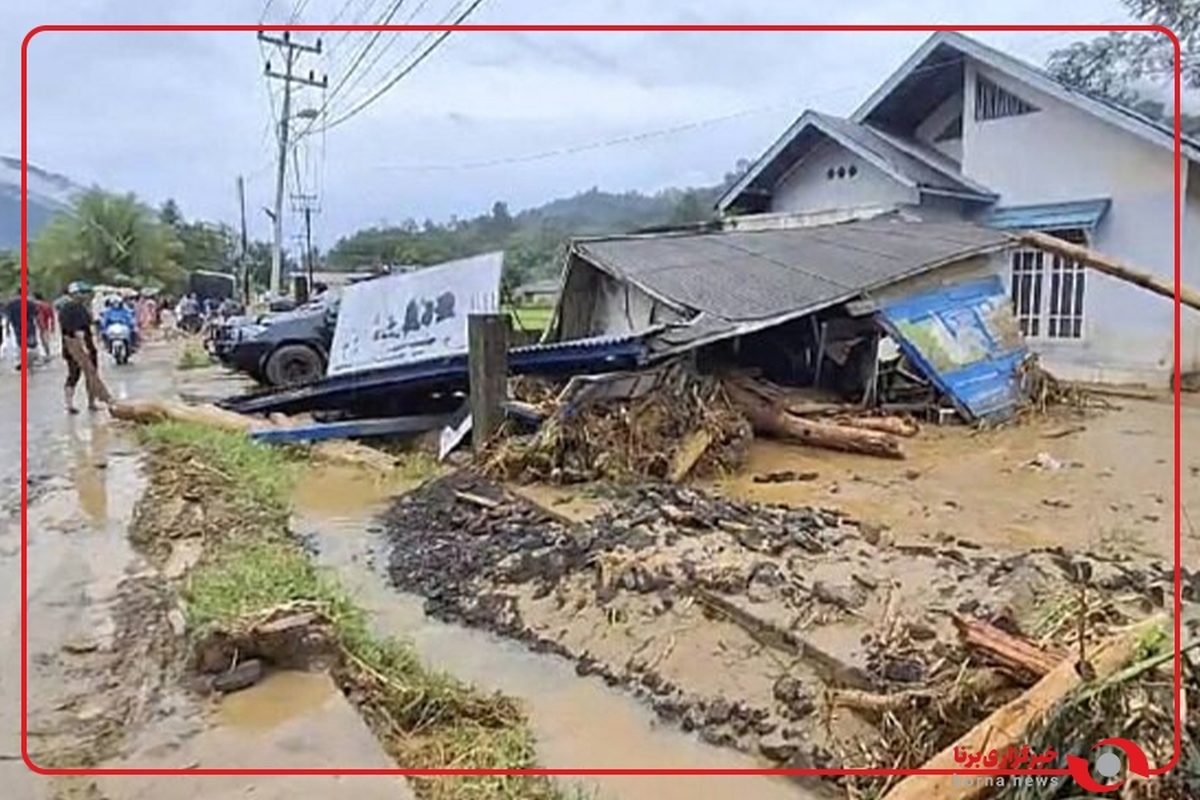 افزایش تلفات سیل اندونزی به حداقل ۲۴۸ نفر
