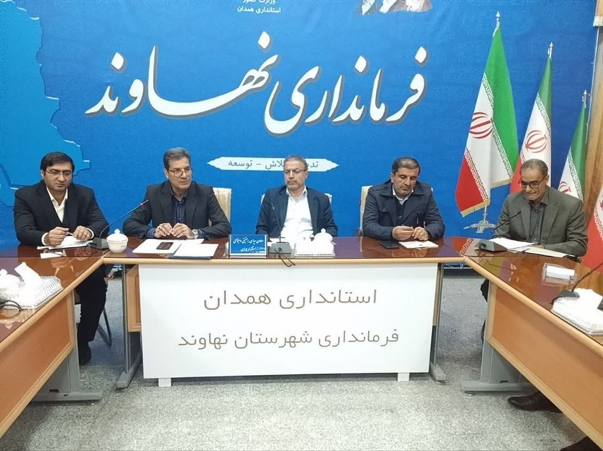 سومین جلسه ستاد ساماندهی امور جوانان در سال 1404 اداره ورزش و جوانان شهرستان نهاوند