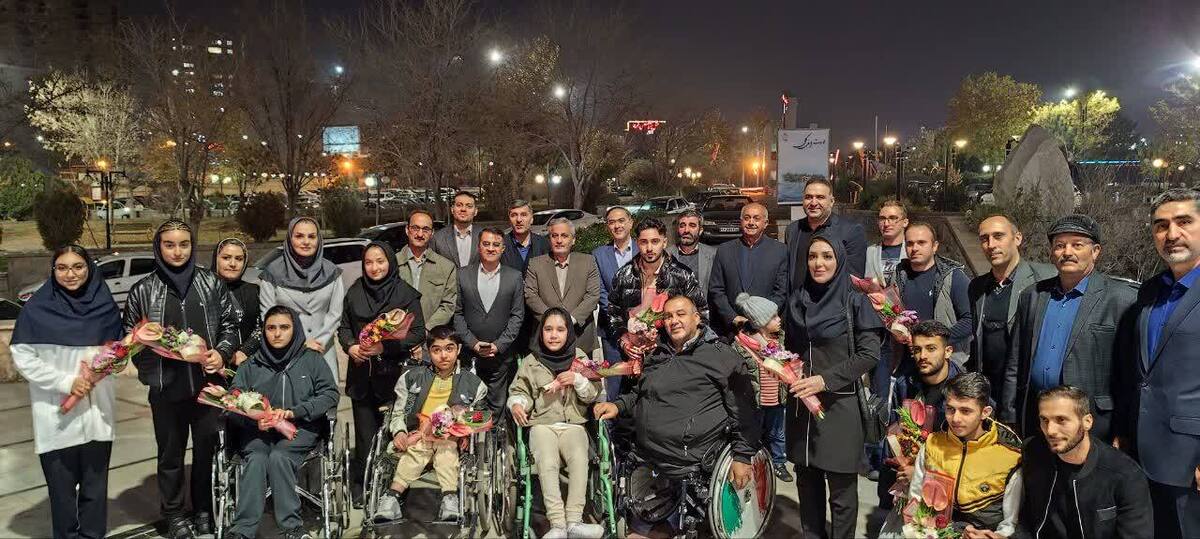 برگزاری مراسم بدرقه ورزشکاران استان آذربایجان شرقی به مسابقات پاراآسیایی جوانان امارات