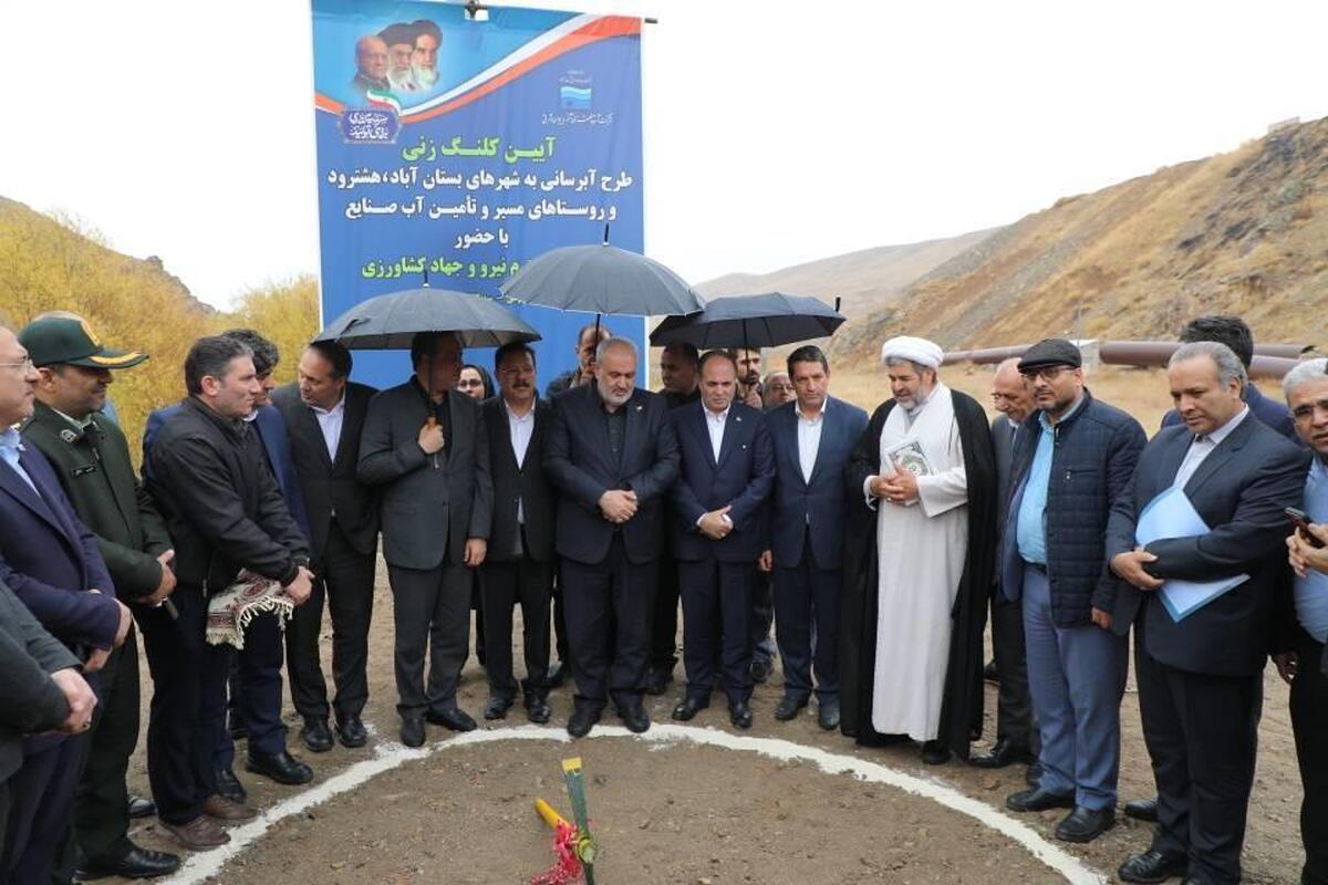 دو مجتمع آبرسانی ستارخان ورزقان و قشلاقات کلیبر در آستانه بهره‌برداری کامل