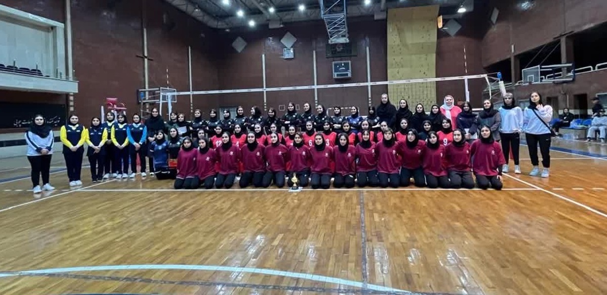 پایان لیگ استعدادهای درخشان والیبال دختران خوزستان با معرفی برترین ها