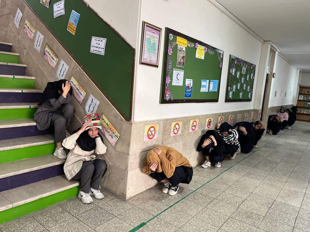 ۱۸۰ هزار دانش آموز استان قزوین با نحوه پناه گیری در زمان زلزله آشنا شدند