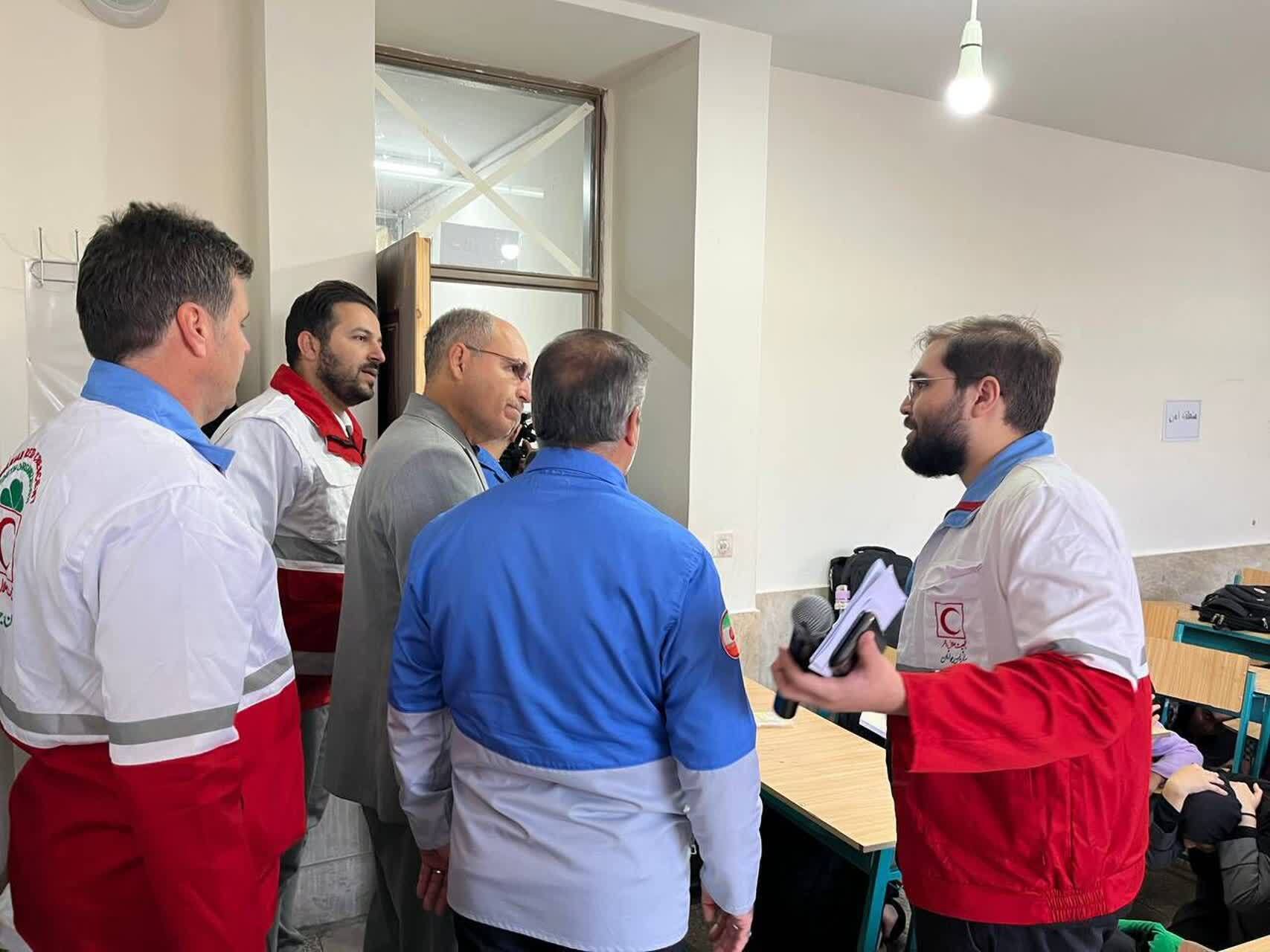 ۱۸۰ هزار دانش آموز استان قزوین با آموزش های نحوه پناه گیری در زلزله آشنا شدند