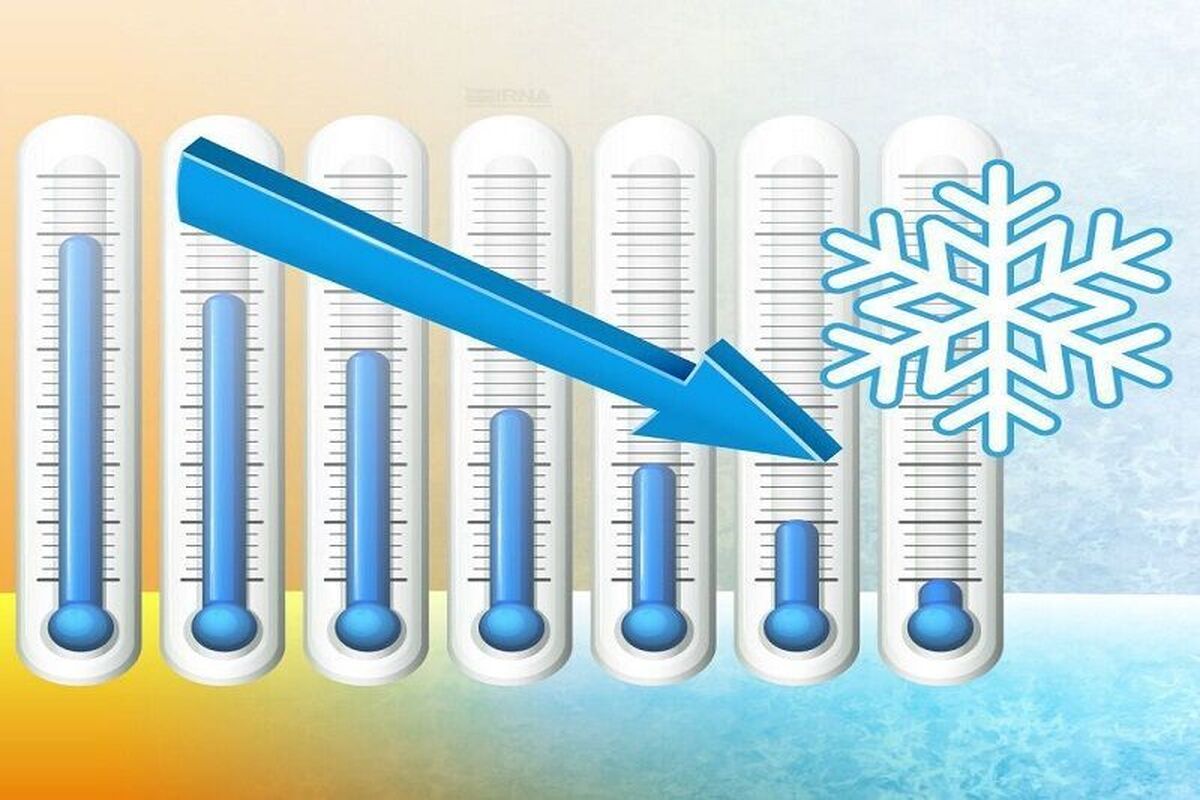 دمای منفی ۱۰ درجه در خیرآباد زنجان ثبت شد