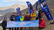 صعود ۳۵۰ کوهنورد به «برف‌انبار قم» در نخستین رویداد شهدای کوهنورد