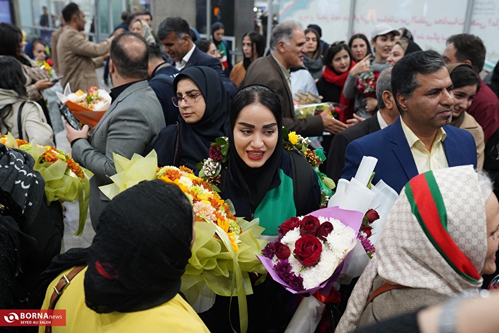 استقبال از تیم های دختران و پسران کاراته ناشنوایان