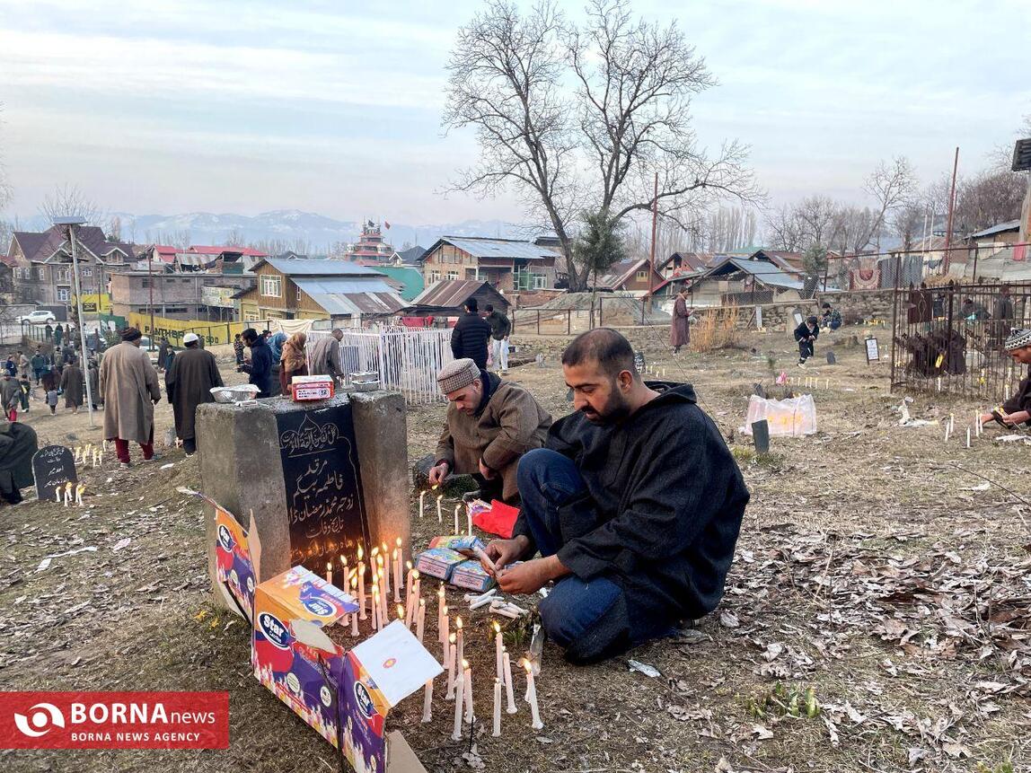 جشن نیمه شعبان در کشمیر ھند