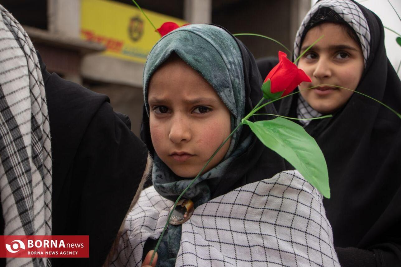 اجتماع کودکان کشمیری به مناسبت میلاد امام زمان (عج)