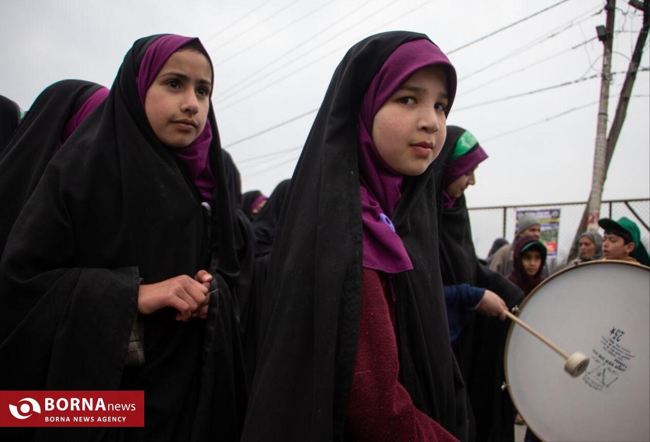 اجتماع کودکان کشمیری به مناسبت میلاد امام زمان (عج)