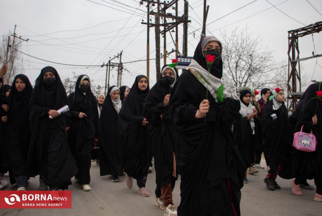 اجتماع کودکان کشمیری به مناسبت میلاد امام زمان (عج)