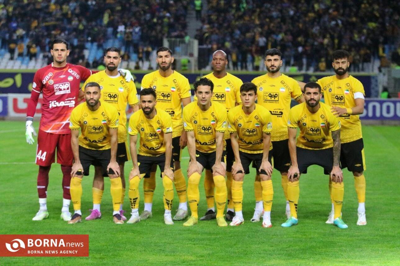 دیدار تیم های فوتبال سپاهان و شمس‌آذر قزوین در جام حذفی