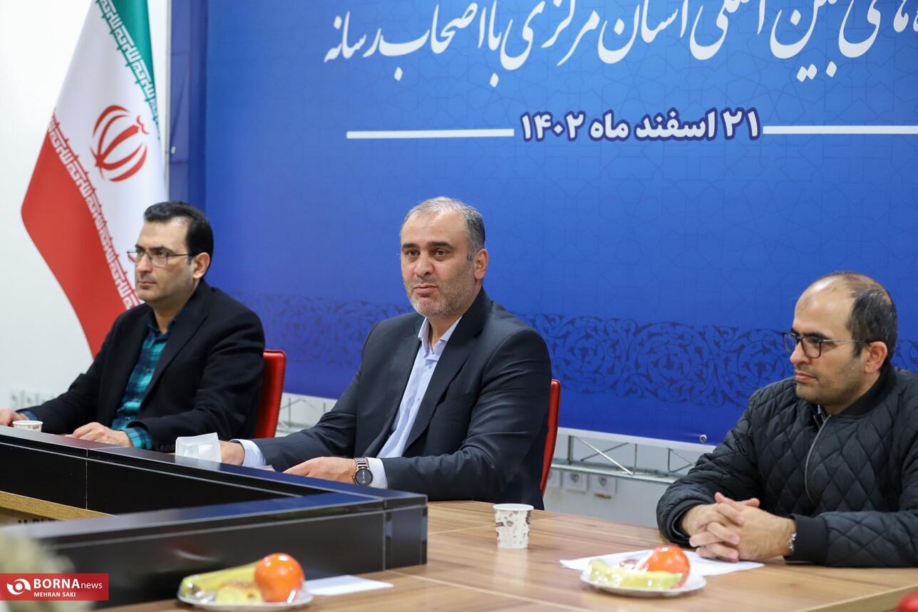 نشست خبری مدیر عامل نمایشگاه های بین المللی استان مرکزی