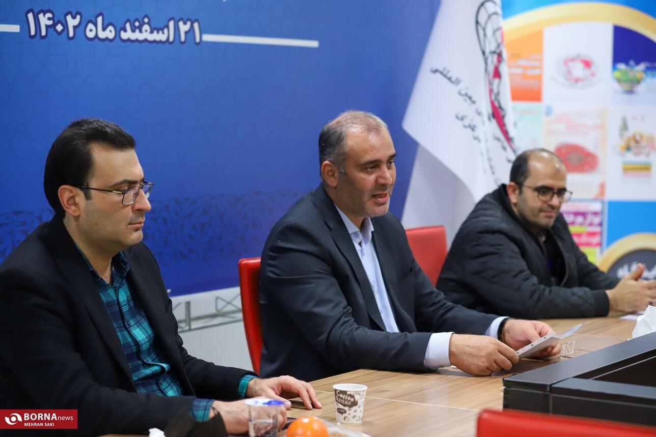 نشست خبری مدیر عامل نمایشگاه های بین المللی استان مرکزی