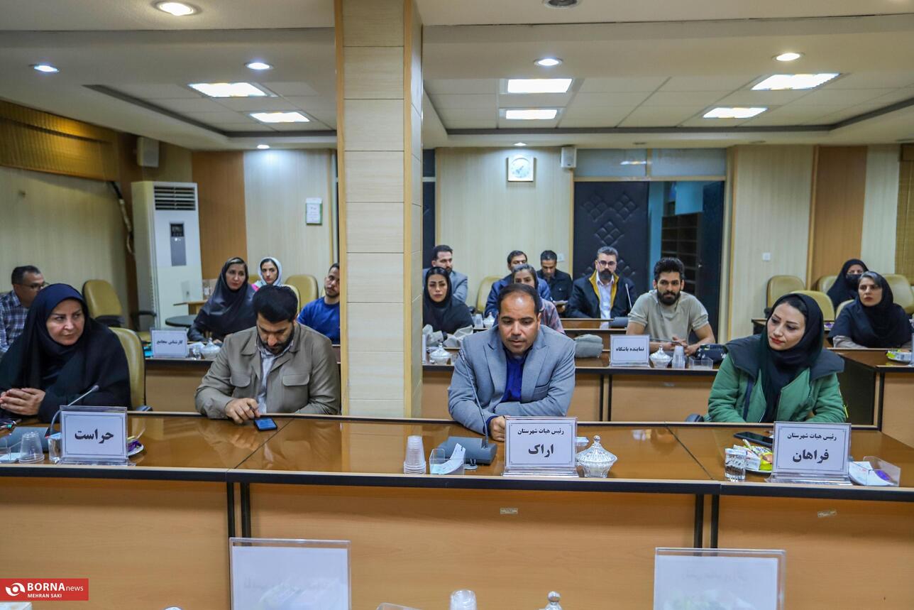 مجمع انتخاباتی رئیس هیات آمادگی جسمانی استان مرکزی