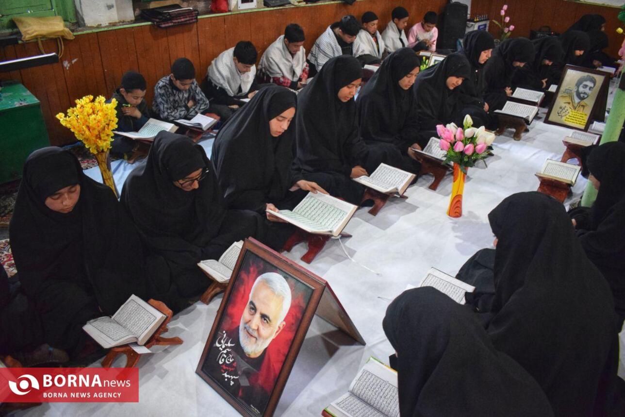 محفل انس با قرآن کریم در کشمیر هند