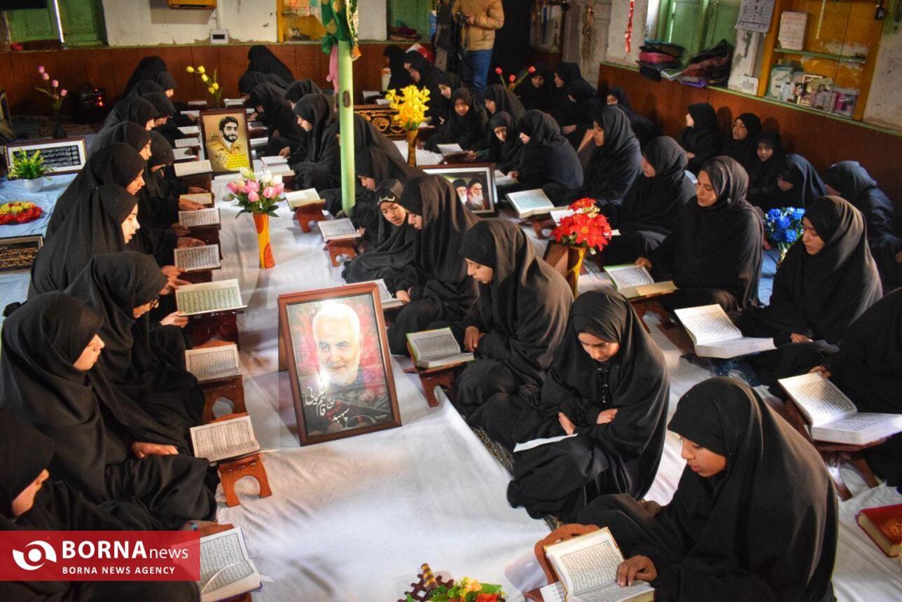 محفل انس با قرآن کریم در کشمیر هند