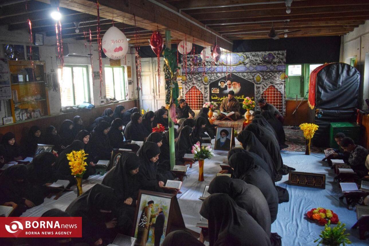 محفل انس با قرآن کریم در کشمیر هند