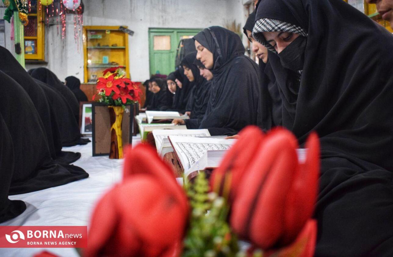 محفل انس با قرآن کریم در کشمیر هند