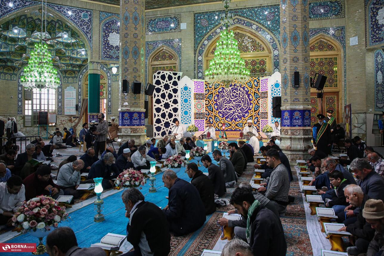 آیین ترتیل‌خوانی قرآن کریم در مسجد مقدس جمکران