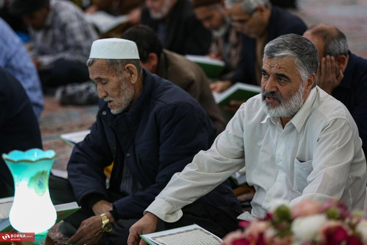 آیین ترتیل‌خوانی قرآن کریم در مسجد مقدس جمکران