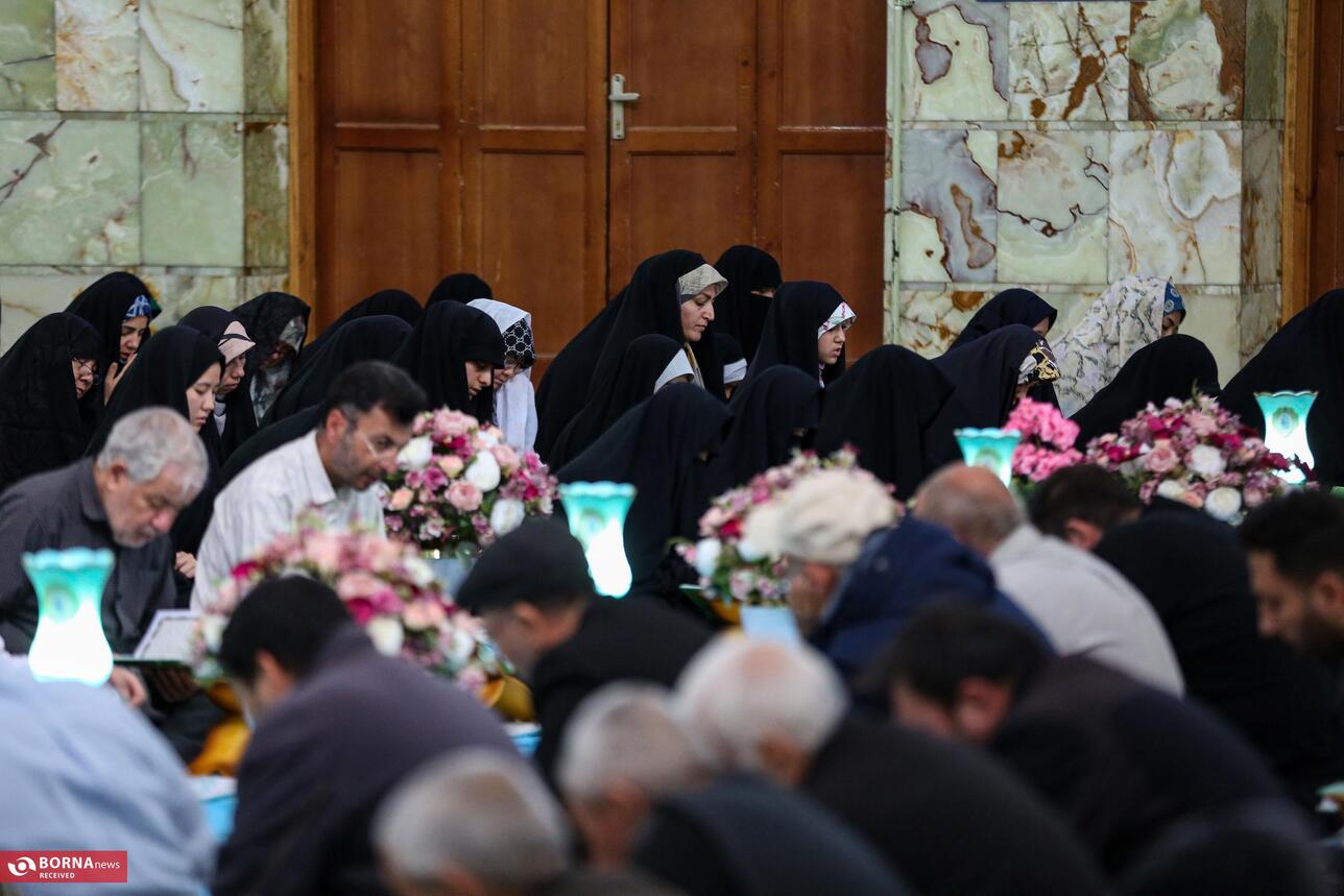 آیین ترتیل‌خوانی قرآن کریم در مسجد مقدس جمکران